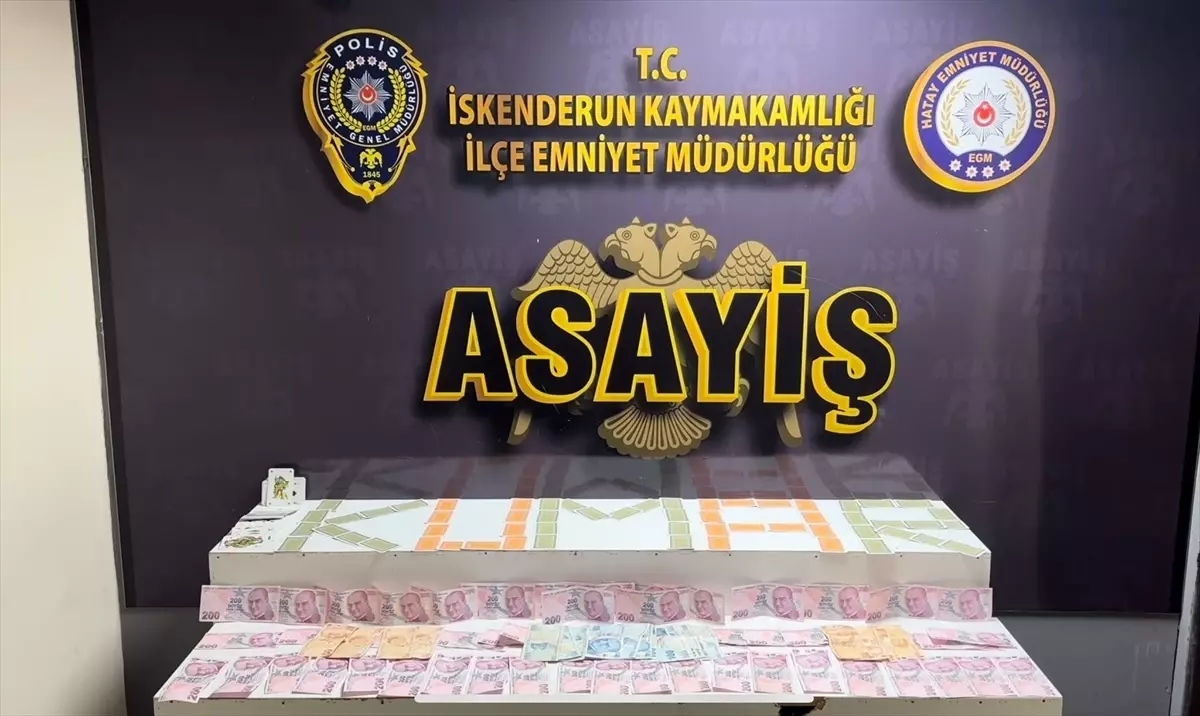 İskenderun’da Kumar Operasyonu