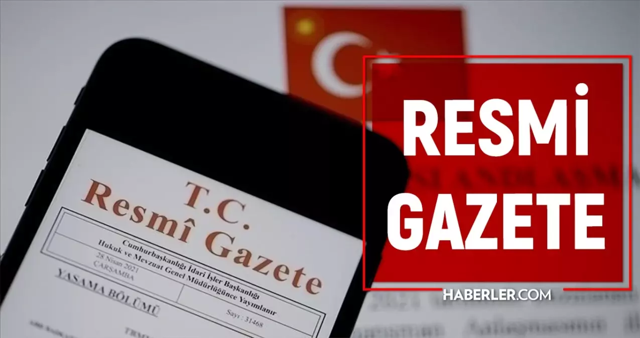 Resmi Gazete bugün (16 Eylül) kararları neler? Resmi Gazete atama kararları 2024!