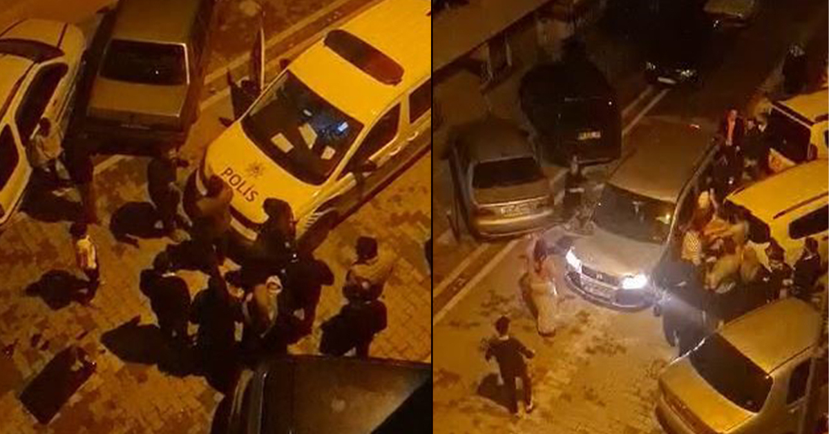Esenyurt’ta komşular arasında park yeri kavgası çıktı: O anlar kamerada