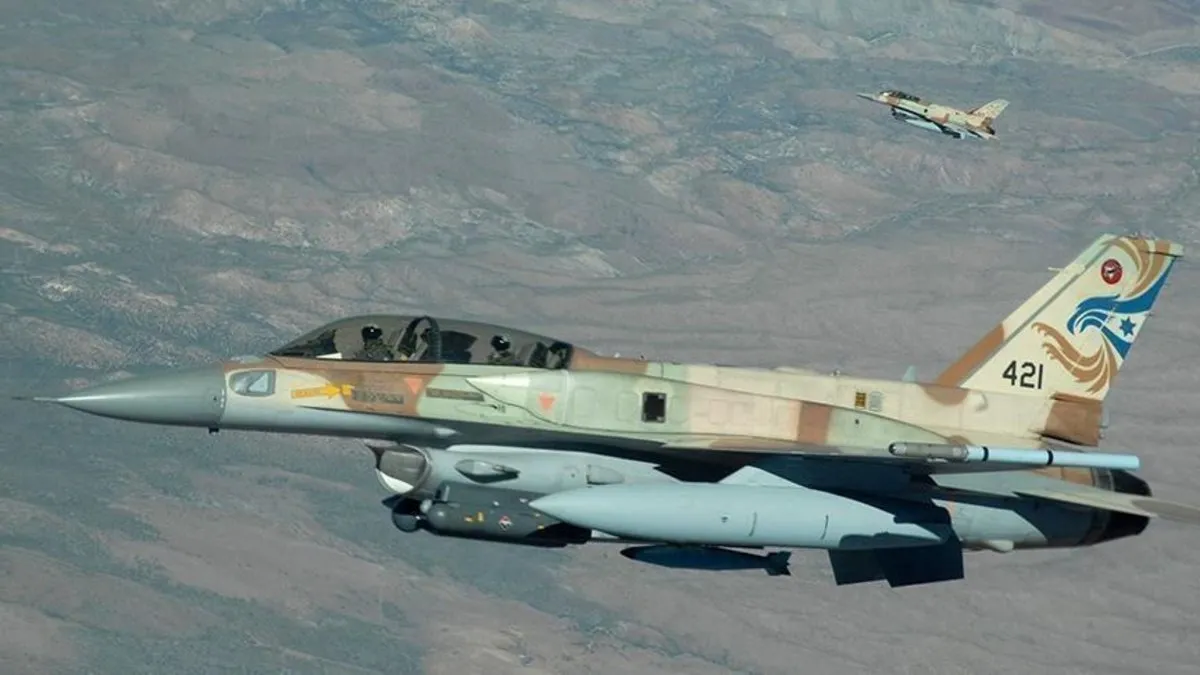 İsrail’den Suriye’nin Lazkiye iline hava saldırısı