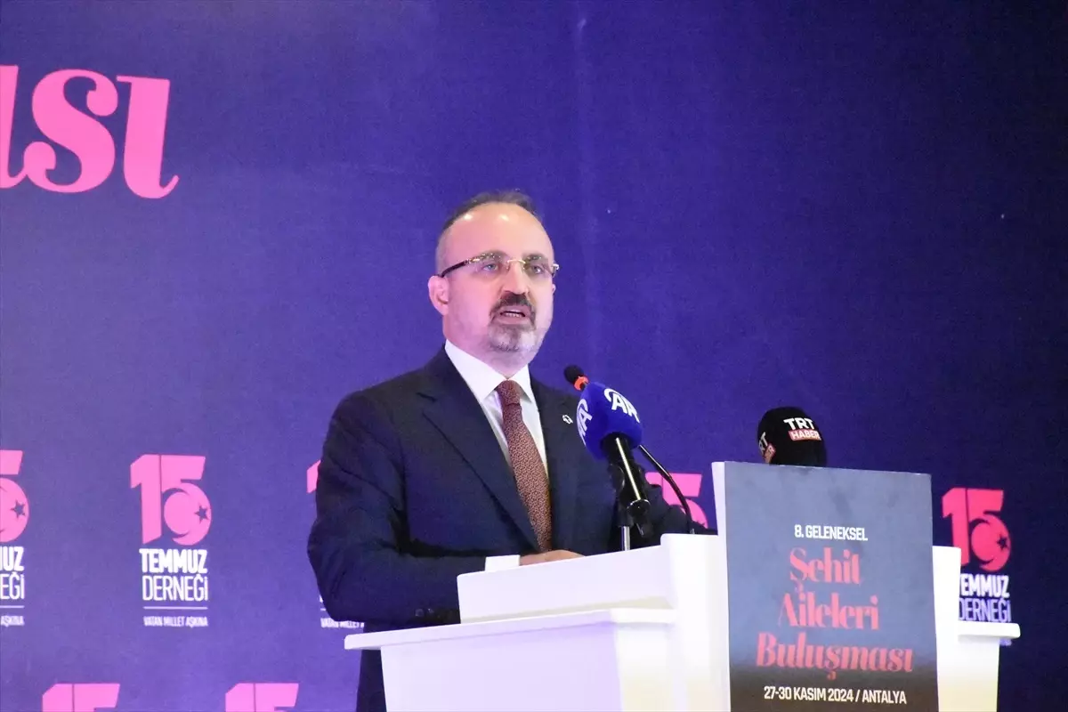İçişleri Bakan Yardımcısı Bülent Turan, Antalya’da konuştu Açıklaması