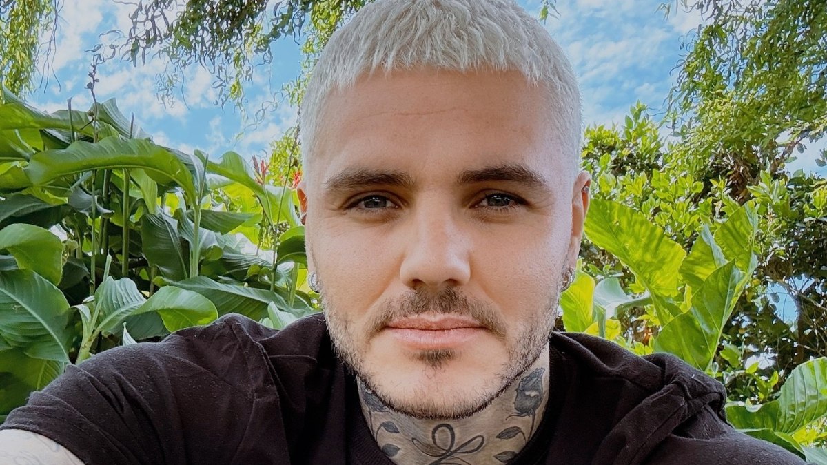 Mauro Icardi, yeniden sarı saça döndü