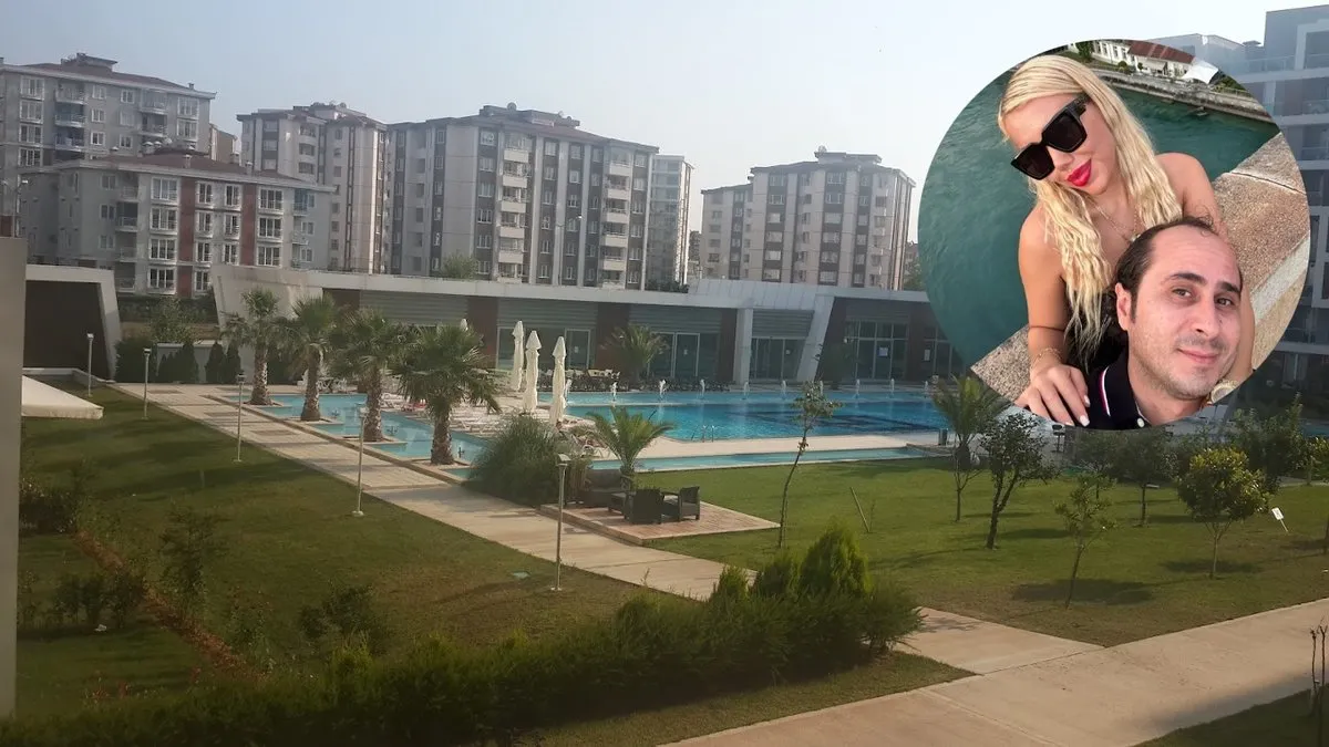 Yüz kemikleri kırıldı, hastanelik oldu! Lüks sitede pilota ayakkabı dayağı