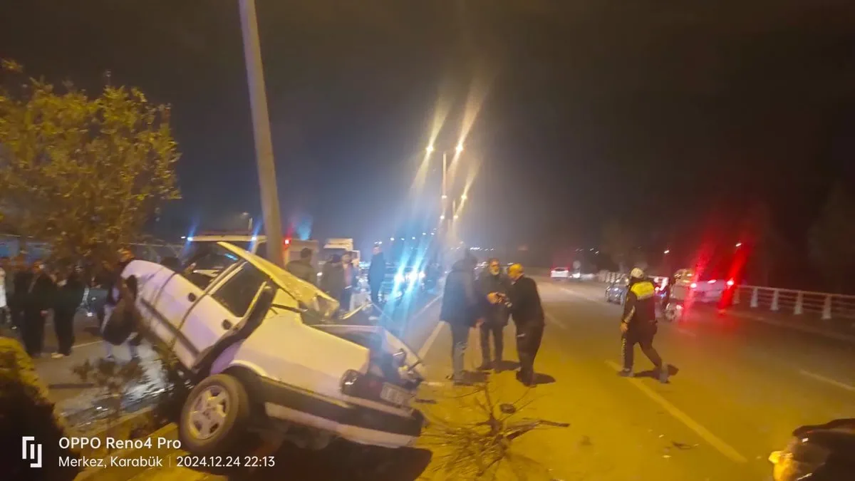 Ehliyetine el konulan sürücünün yaptığı kazada 2 kişi ağır yaralandı