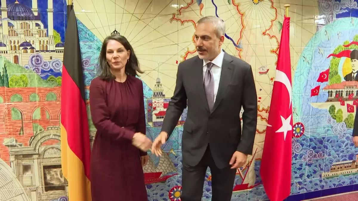 Fidan ve Baerbock’tan Ortak Görüşme
