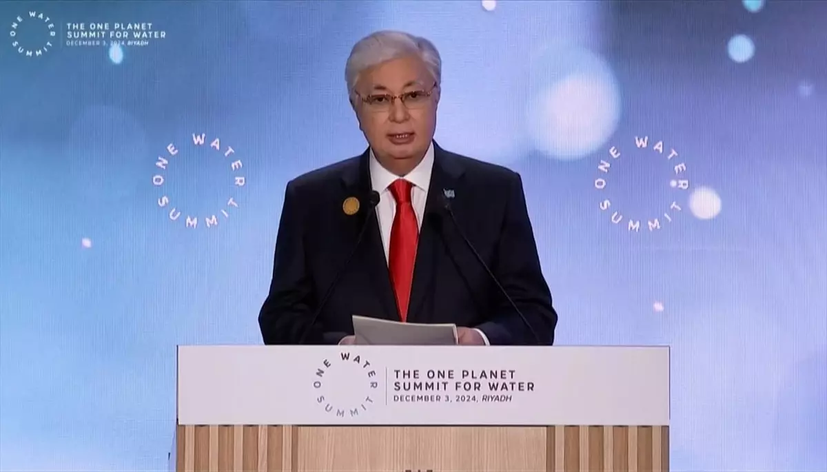 Tokayev’den Su Güvenliği Vurgusu