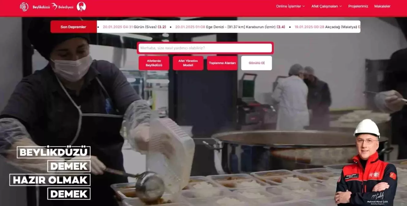 Beylikdüzü Belediyesi’nden Afet Hazırlığı İçin Yenilenen Platform