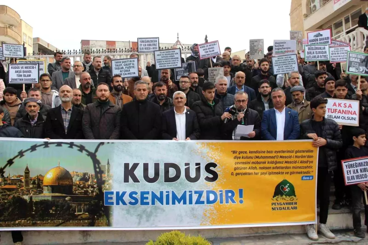 Cizre’de Dünya Kudüs Haftası Etkinliği