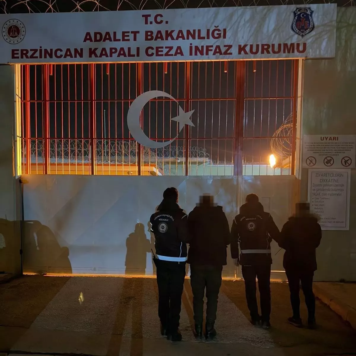 Erzincan’da Göçmen Kaçakçılarına Tutuklama