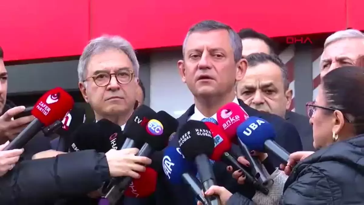 Özgür Özel: ‘Kimsenin kimseyi tehdit ettiği yok’