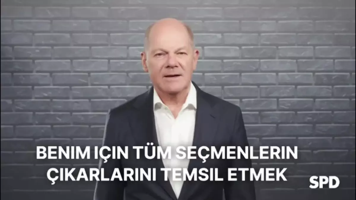 Scholz’dan Göçmenlere Birlik Mesajı