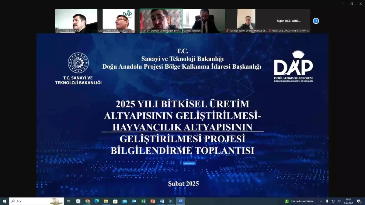2025 Projeleri için Bilgilendirme Toplantısı