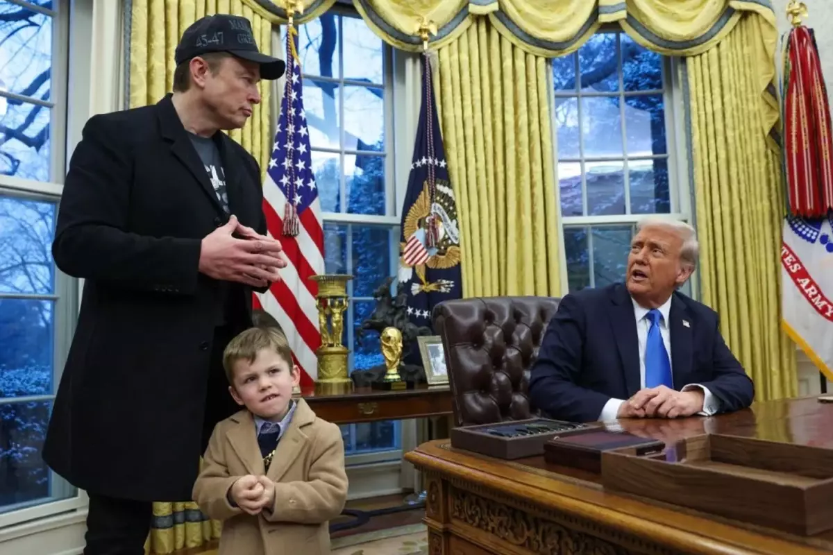 Elon Musk’ın oğlundan Trump’a: Sen başkan değilsin, çeneni kapat