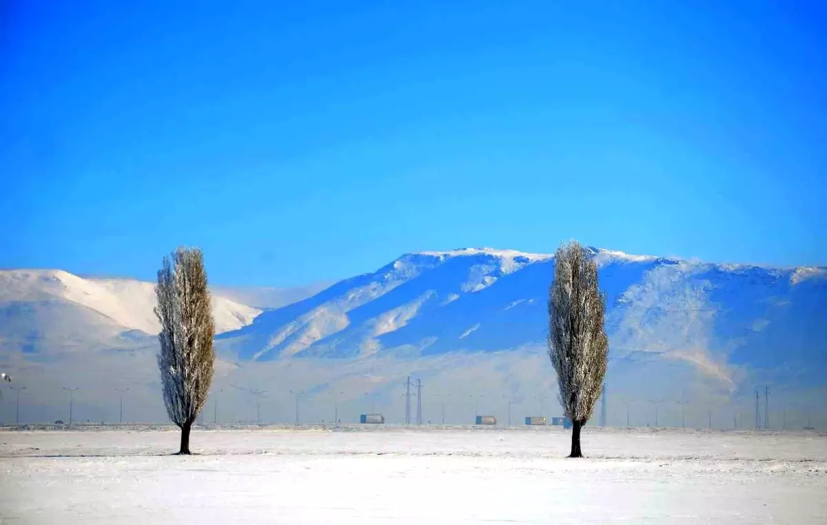 Erzurum’da En Düşük Sıcaklık -30.8°C