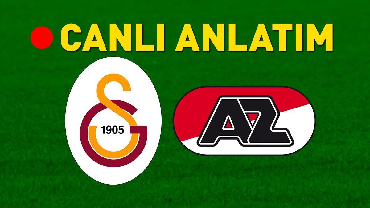 Galatasaray – AZ Alkmaar Maçı Canlı Anlatım |  Galatasaray – AZ Alkmaar TRT 1 Canlı | Aslan, rövanşta AZ Alkmaar’ı konuk ediyor