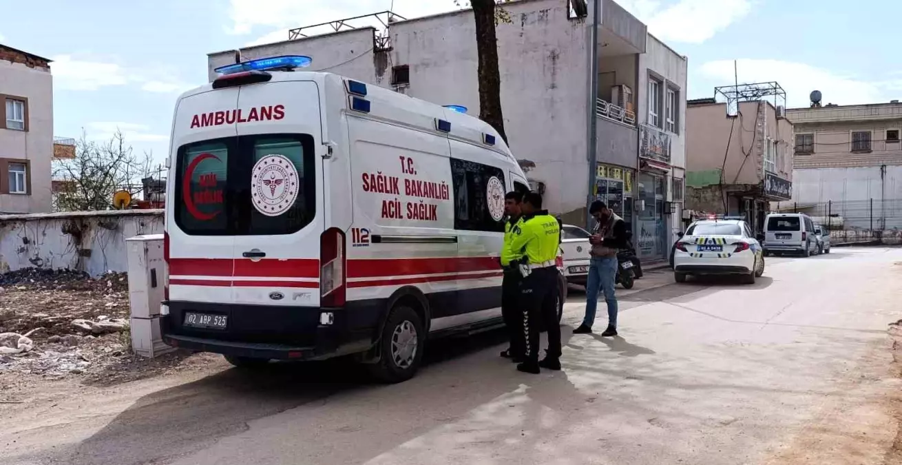 Adıyaman’da Motosiklet Kazası: Yaya Yaralandı
