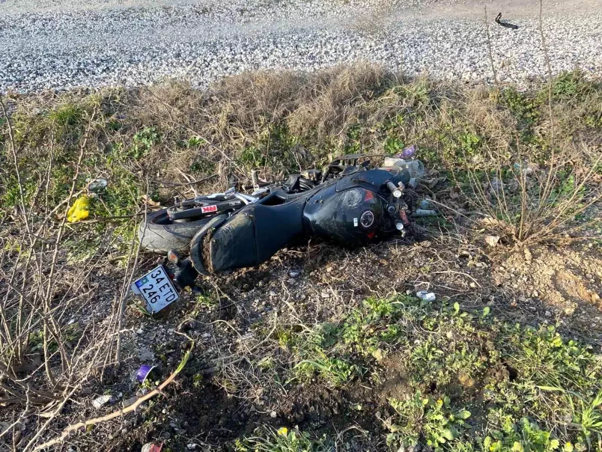 Biga’da Motosiklet Kazası: 1 Ölü
