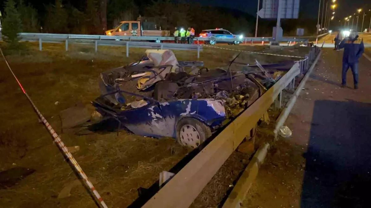 Bolu’da Kaza: 2 Ölü, 1 Ağır Yaralı