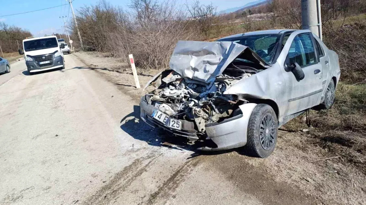 Bolu’da Kaza: Baba ve Oğlu Yaralandı
