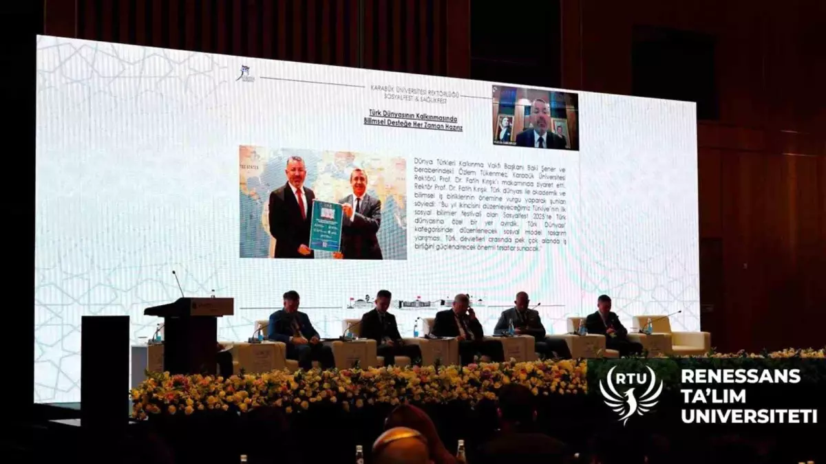 Karabük Üniversitesi Taşkent Sempozyumunda